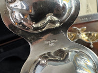 SY & Wagner Silver Salt Cellars – Prince Wilhelm, Emperor Wilhelm II, ca. 1880