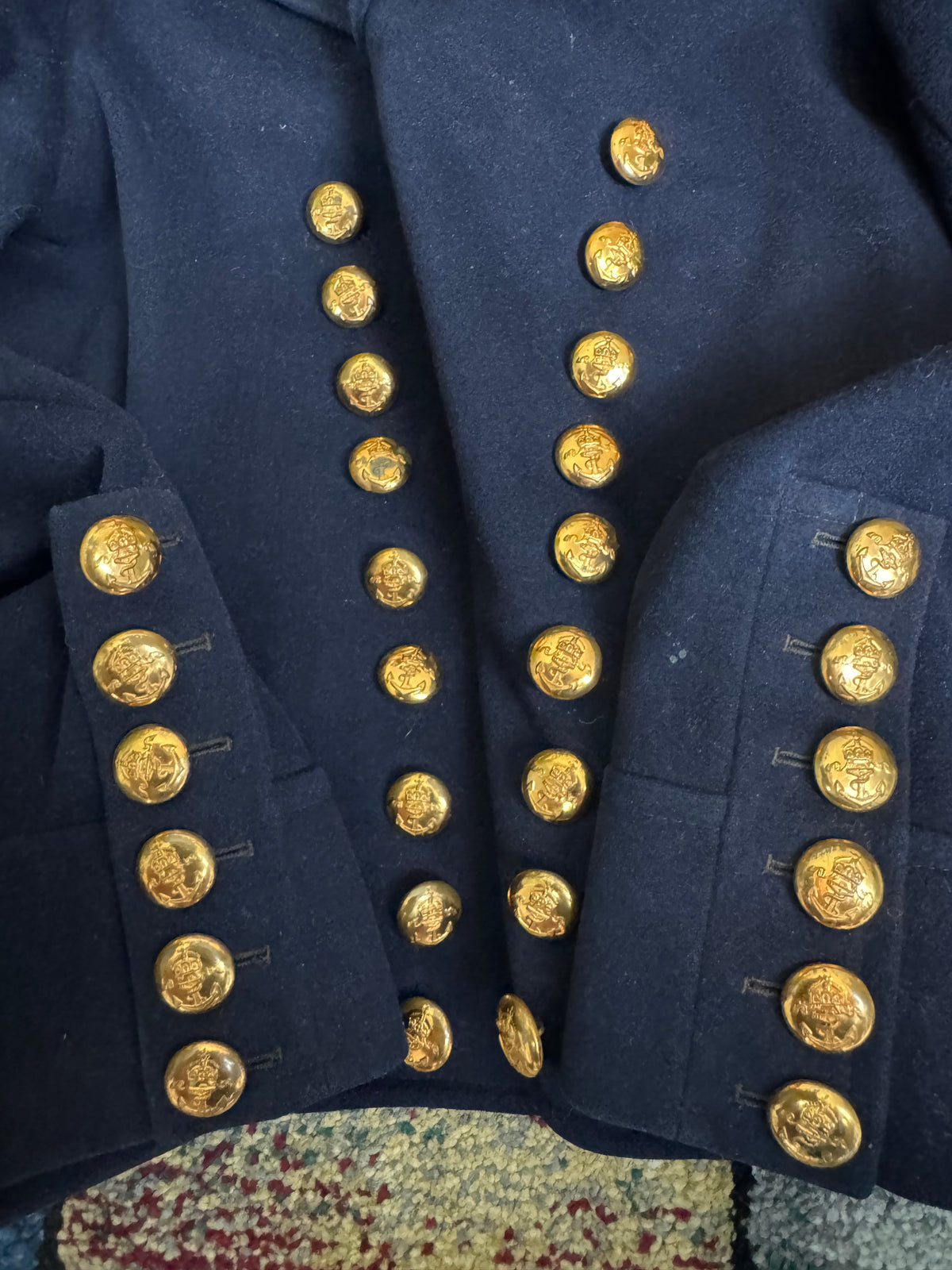 Einzigartige Sammlung zur deutschen Marine & Luftschifftruppe aus dem Ersten Weltkrieg, ca. 1914 – Messjacket von Willi Zunner mit Fotos und Feldpost