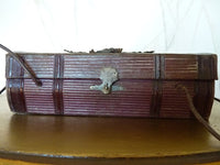 Regency-Handtasche aus Papiermaché, ca. 1810