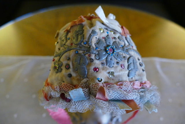 Rokoko-Babyhaube, ca. 1760