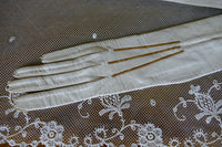 Antike Abendhandschuhe, ca. 1890-1905