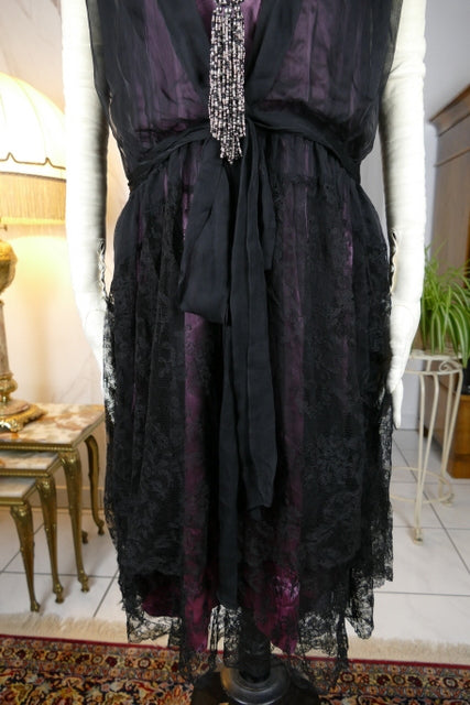 Vintage 1920s Evening Dress