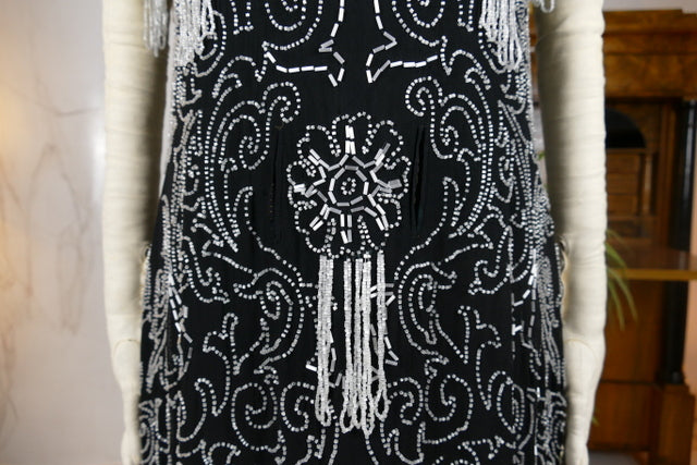 Besticktes Flapper-Kleid, Frankreich, ca. 1925