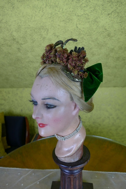 Frau. JOSSE Elegante Haube, Paris, ca. 1884