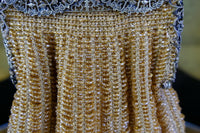 Bernsteinfarbene Art Déco Tasche, 1920er