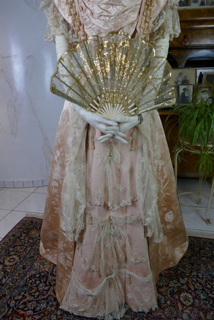 LARUE Ballkleid, Bordeaux-Biarritz, ca. 1898