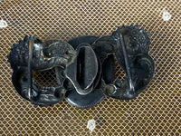 Gürtelschnalle mit Jugendstilmotiv, ca. 1908