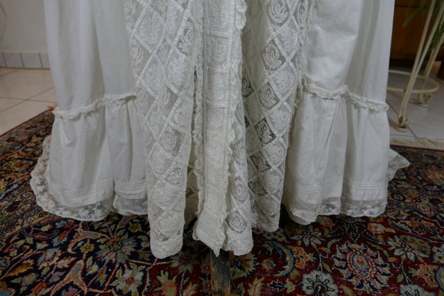 Boudoir-Gewand, Amerika, ca. 1877