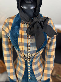 Antique croquet gown, ca. 1888 