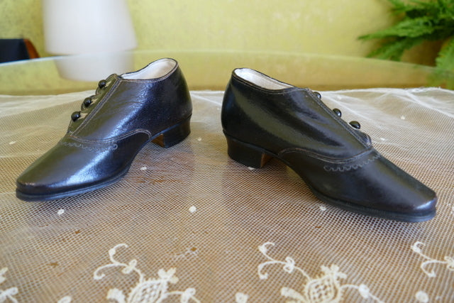 Musterschuhe, England, 1870er Jahre