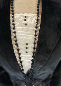 Antikes Gehkleid aus der Titanic-Ära, ca. 1912 – dreiteiliges Ensemble aus Samt