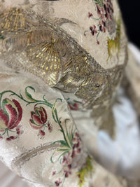 Seltenes Rokoko-Mieder, ca. 1765 – handgenähtes französisches Kleidungsstück aus dem 18. Jahrhundert