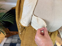 Antikes Regency-Kleid aus goldener Moiré-Seide, ca. 1815-1820