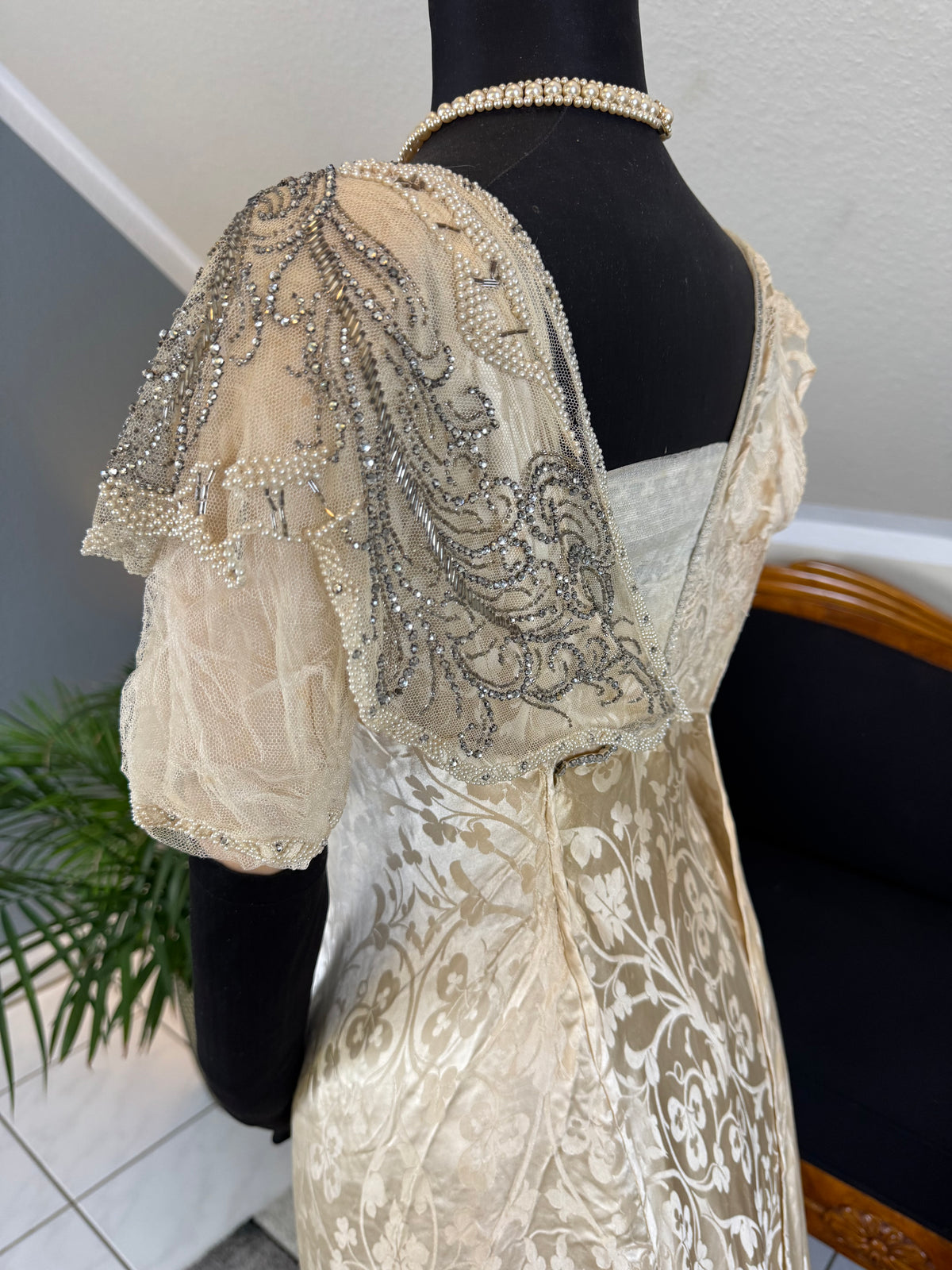 Antique 1911 Wedding & Reception Ensemble by Reville & Rossiter London, Lady Gillman Provenance