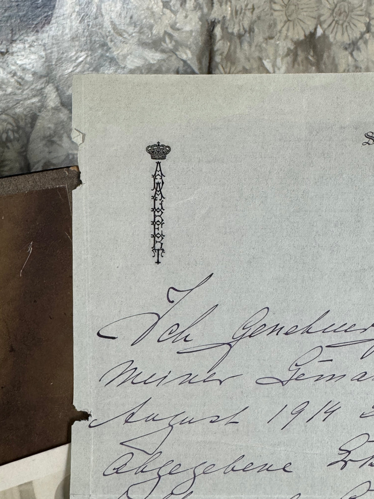 Messjacke und Weste von Prinz Adalbert von Preußen, ca. 1908