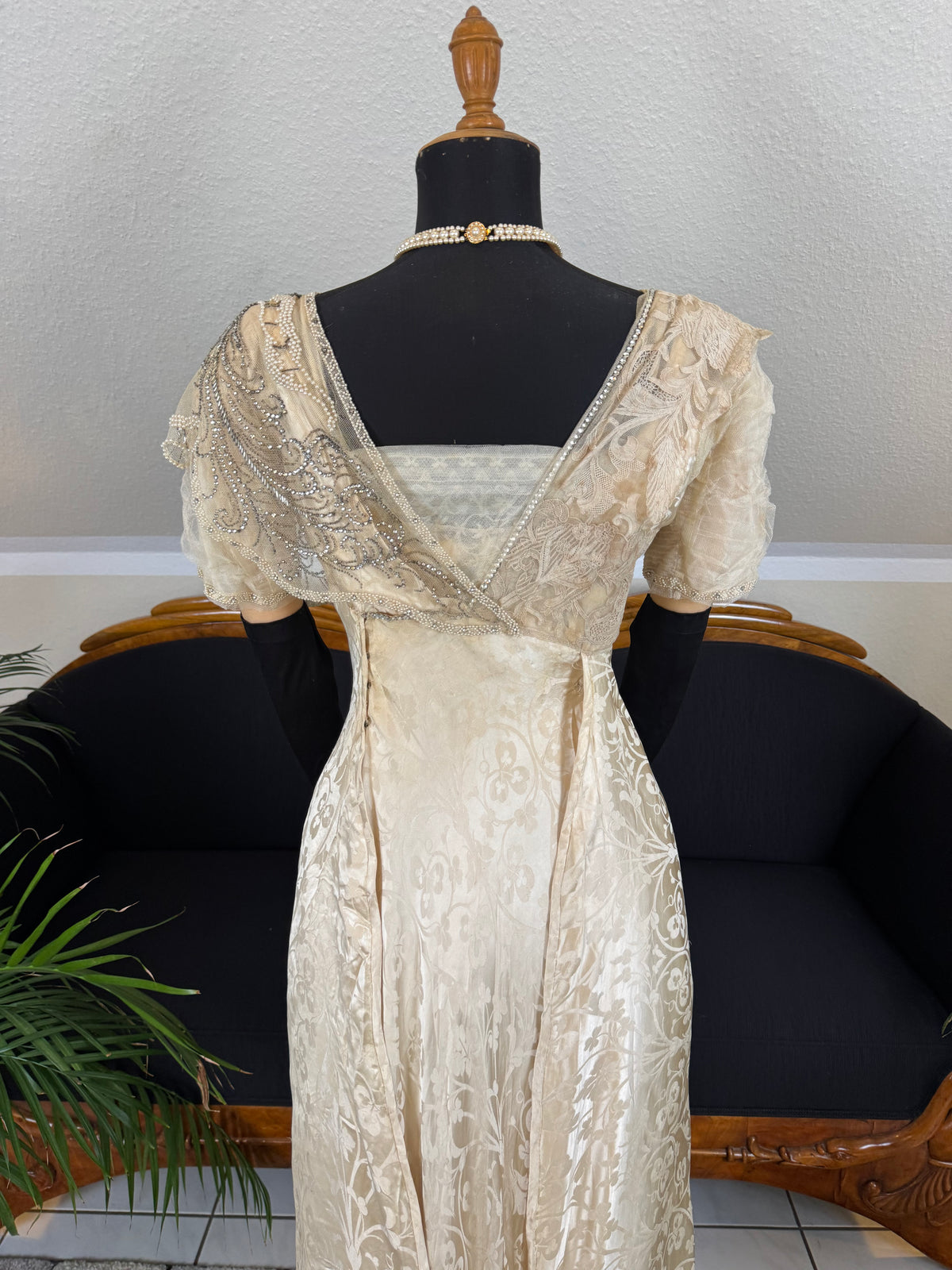 Antique 1911 Wedding & Reception Ensemble by Reville & Rossiter London, Lady Gillman Provenance