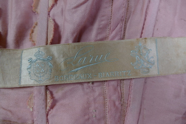 LARUE Ballkleid, Bordeaux-Biarritz, ca. 1898