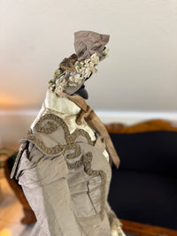Antikes viktorianisches Gehkleid, ca. 1897 - Dreiteiliges englisches Ensemble