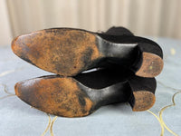 Wildleder-Schnürstiefel, ca. 1916