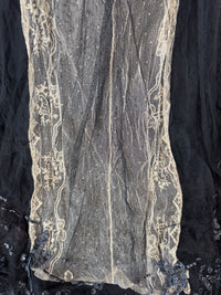 Antikes edwardianisches Abendkleid ca. 1906 – Seide, Spitze, Tüll & Brokat aus England