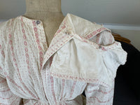Natural Fiber Day Ensemble – Linen Skirt, Cotton Blouse & Leather Shoes