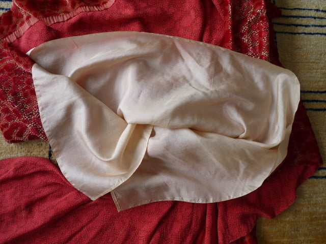 WORTH Antikes Samtkleid mit Dévoré-Muster, Paris, ca. 1926
