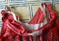 WORTH Antikes Samtkleid mit Dévoré-Muster, Paris, ca. 1926