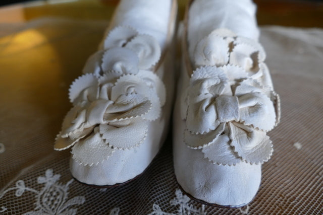 Chevreau-Lederschuhe, ca. 1863-1870