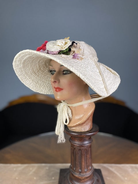Weißer Sommerhut, ca. 1928