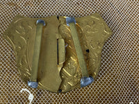 Gürtelschnalle mit Rokoko-Dame, ca. 1890