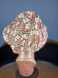 Bedruckte Boudoir-Haube, ca. 1900