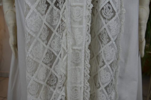 Boudoir-Gewand, Amerika, ca. 1877