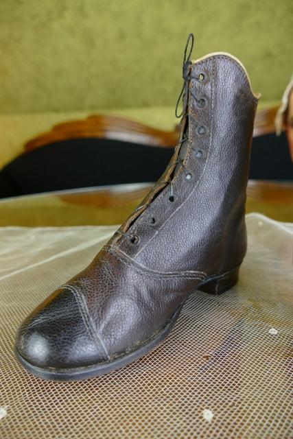 Kinderstiefel, patentiert 1860