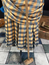 Antique croquet gown, ca. 1888 