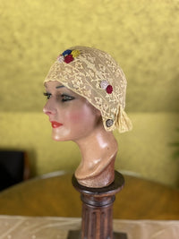 Hochzeitshaube, England, 1920er Jahre