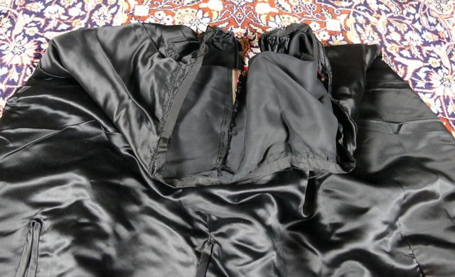 EMILE PINGAT Antikes viktorianisches Tournürenkleid, Paris, ca. 1882