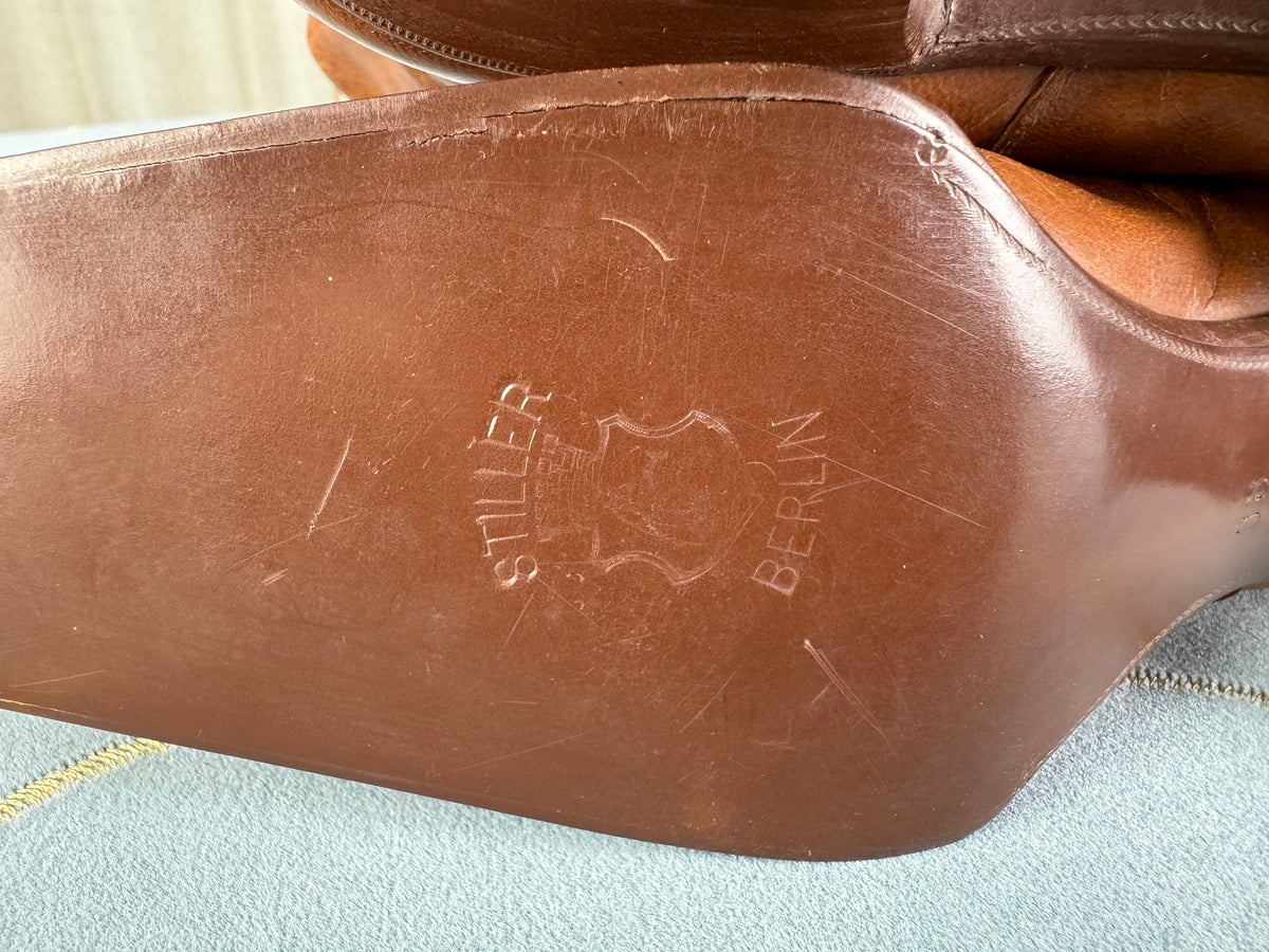 STILLER Antike Schnürstiefel aus Leder, Berlin, ca. 1906