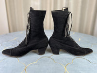 Wildleder-Schnürstiefel, ca. 1916