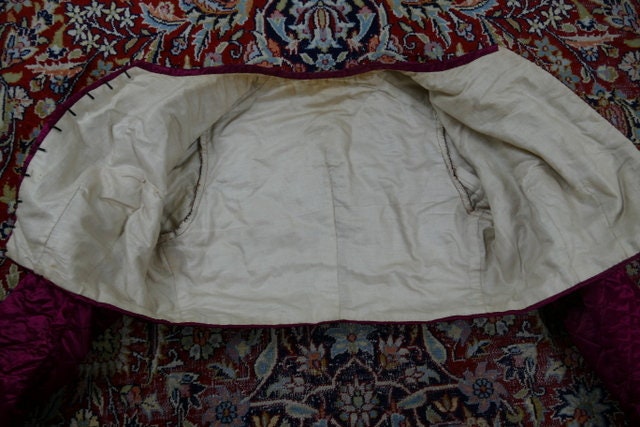 Gesteppter Spencer, ca. 1855