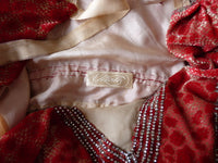 WORTH Antikes Samtkleid mit Dévoré-Muster, Paris, ca. 1926