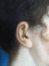 Paar Empire-Pastellporträts, 1813 – L.H. Hessel, Nürnberg, Kunst des frühen 19. Jahrhunderts