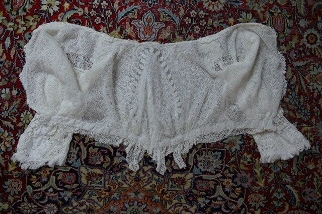 Gehäkelte Bluse, ca. 1910