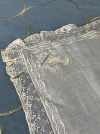 Taschentuch einer Adligen, Spanien, ca. 1820-1830