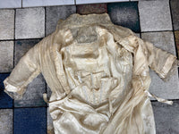 Evening Dress 1912 – Cream Silk Brocade with Lace & Crepe Drapes by M. E. Humble, Court Dressmaker, Lady Gillman Provenance