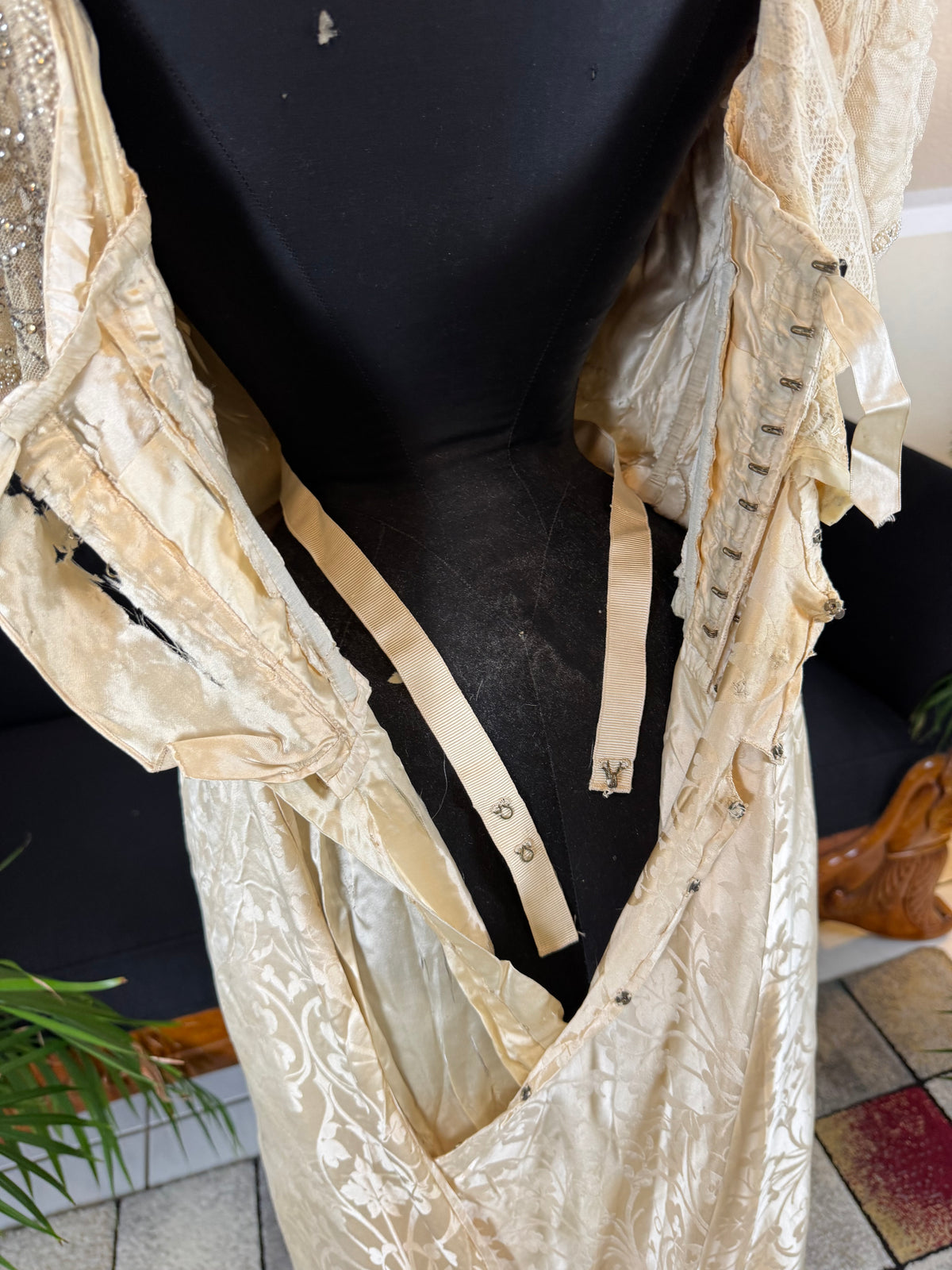 Antique 1911 Wedding & Reception Ensemble by Reville & Rossiter London, Lady Gillman Provenance
