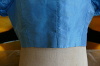 Mieder-Reifrockkleid, 1850er Jahre