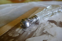 Riechsalzflasche, Silber, ca. 1820-1830