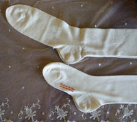 ROLLINS HOSIERY Antike gerippte Strümpfe, 1920er Jahre