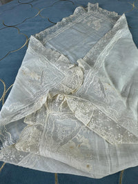 Taschentuch einer Adligen, Spanien, ca. 1820-1830