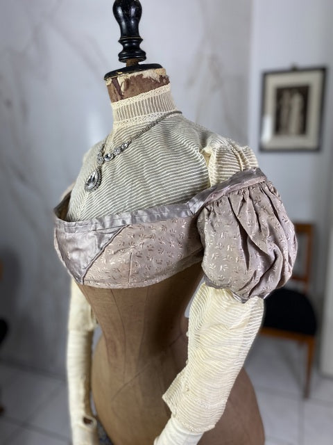 Empireseidenspencer, Frankreich, ca. 1805 – Seltene Mode des frühen 19. Jahrhunderts